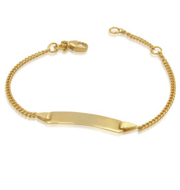 18 karat yellow gold baby bracelet