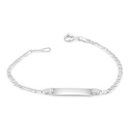 Zilver baby armband