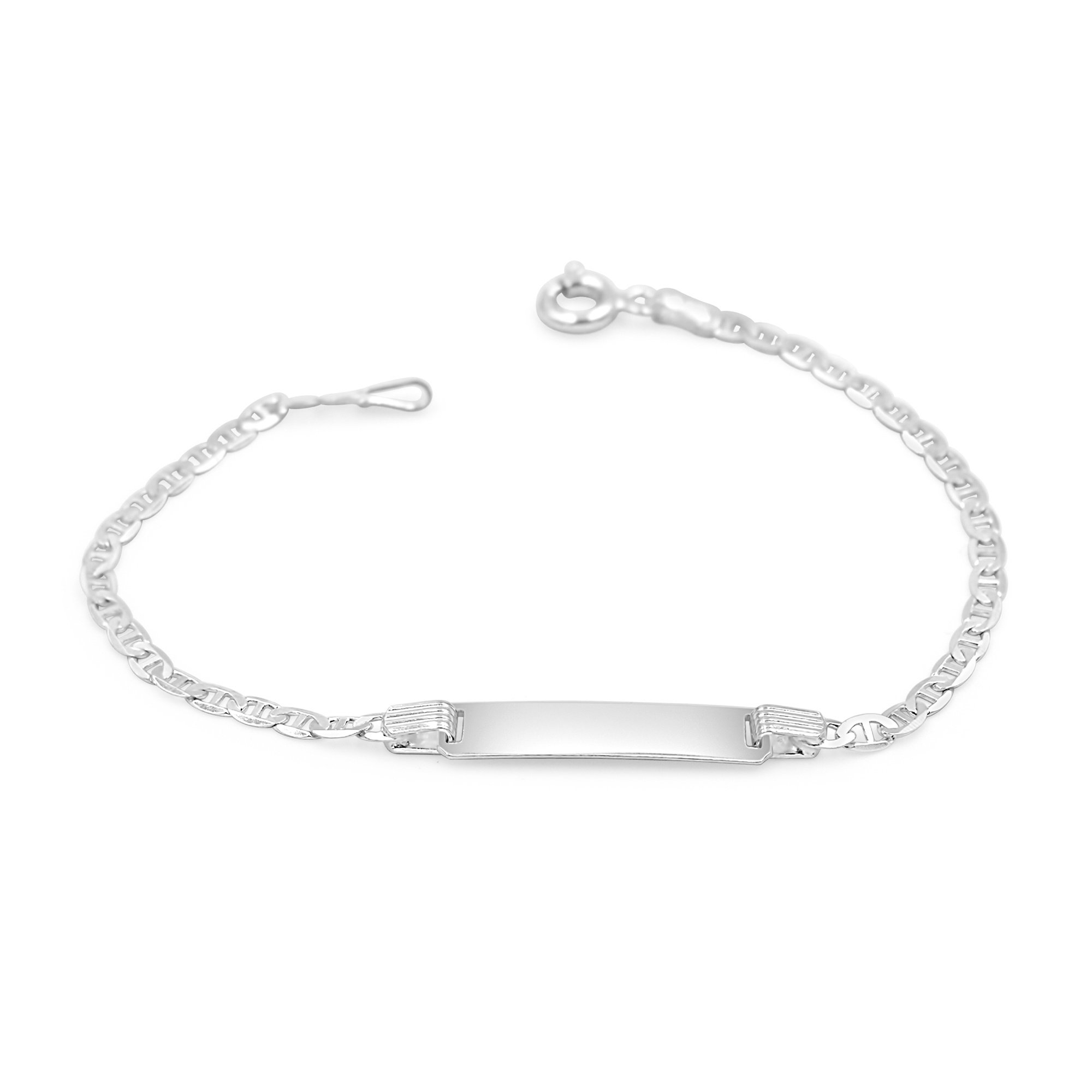 Silver baby bracelet