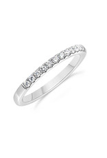 18k white gold ring with 0.34 ct diamonds