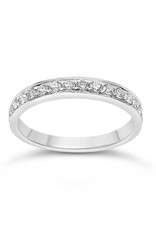 18k wit goud ring met 0.30 ct diamanten