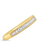 18k yellow gold ring with 0.30 ct diamonds