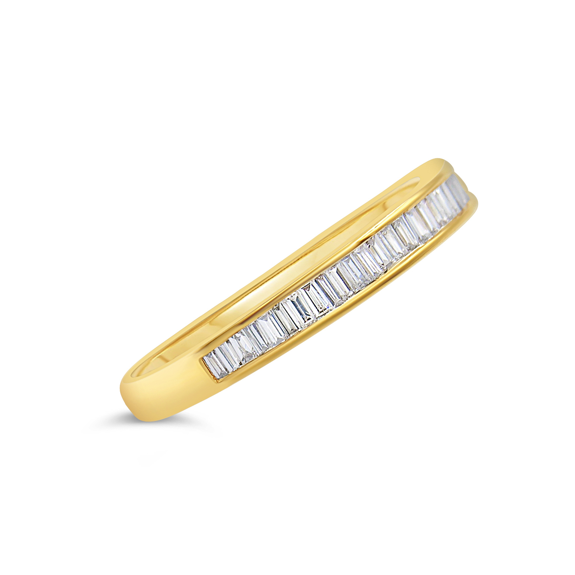 18k yellow gold ring with 0.30 ct diamonds