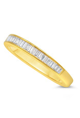 18k yellow gold ring with 0.30 ct diamonds