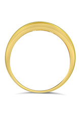 18k yellow gold ring with 0.42 ct diamonds