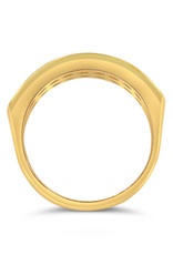 18k geel goud ring met 0.70 ct diamanten
