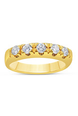 18k geel goud ring met 0.35 ct diamanten