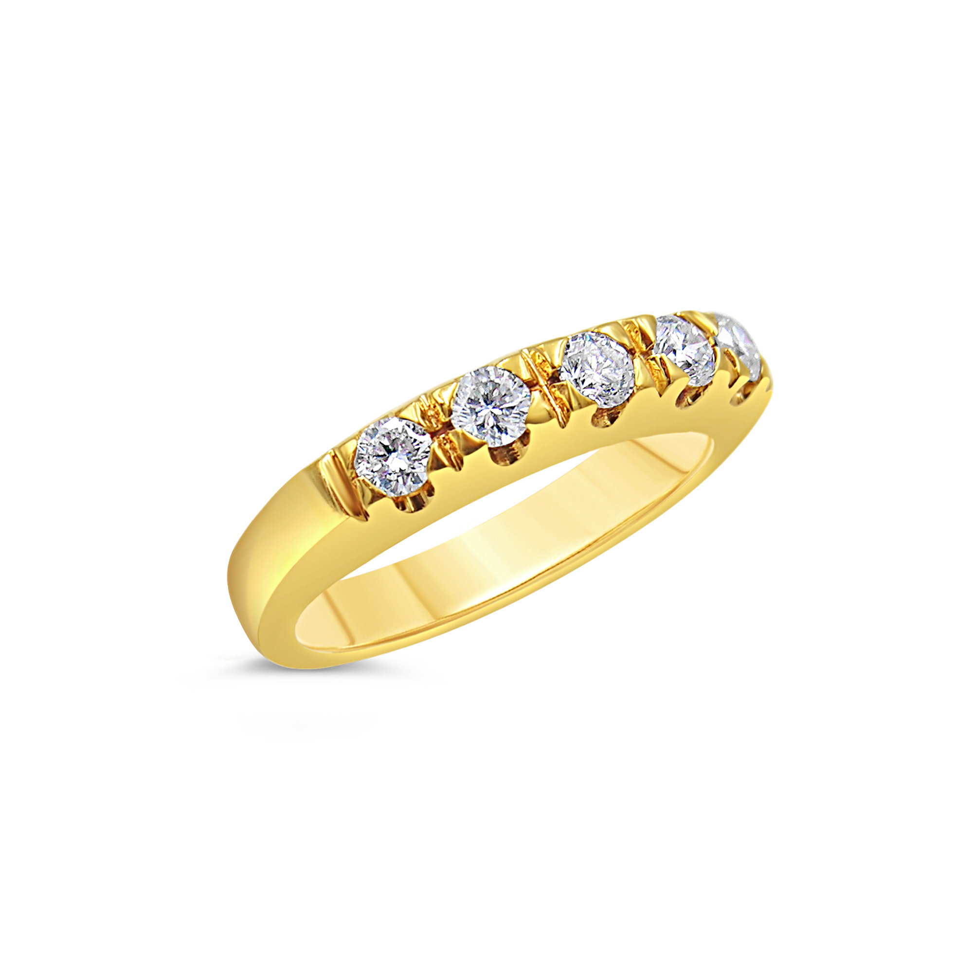 18k geel goud ring met 0.35 ct diamanten