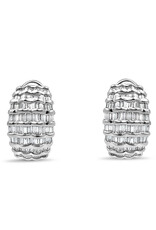 18k white gold earrings with 2,56ct diamonds