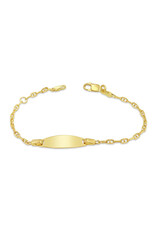 18k geel goud baby armband