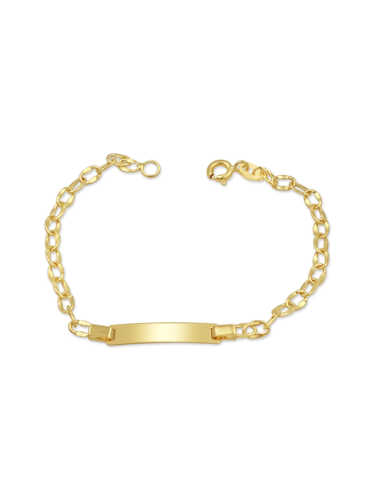 18k geel goud baby armband