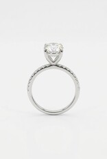 18k wit goud verlovingsring met 2,84ct lab diamanten