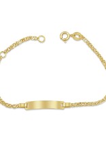 18k yellow gold baby bracelet