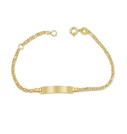 18k yellow gold baby bracelet