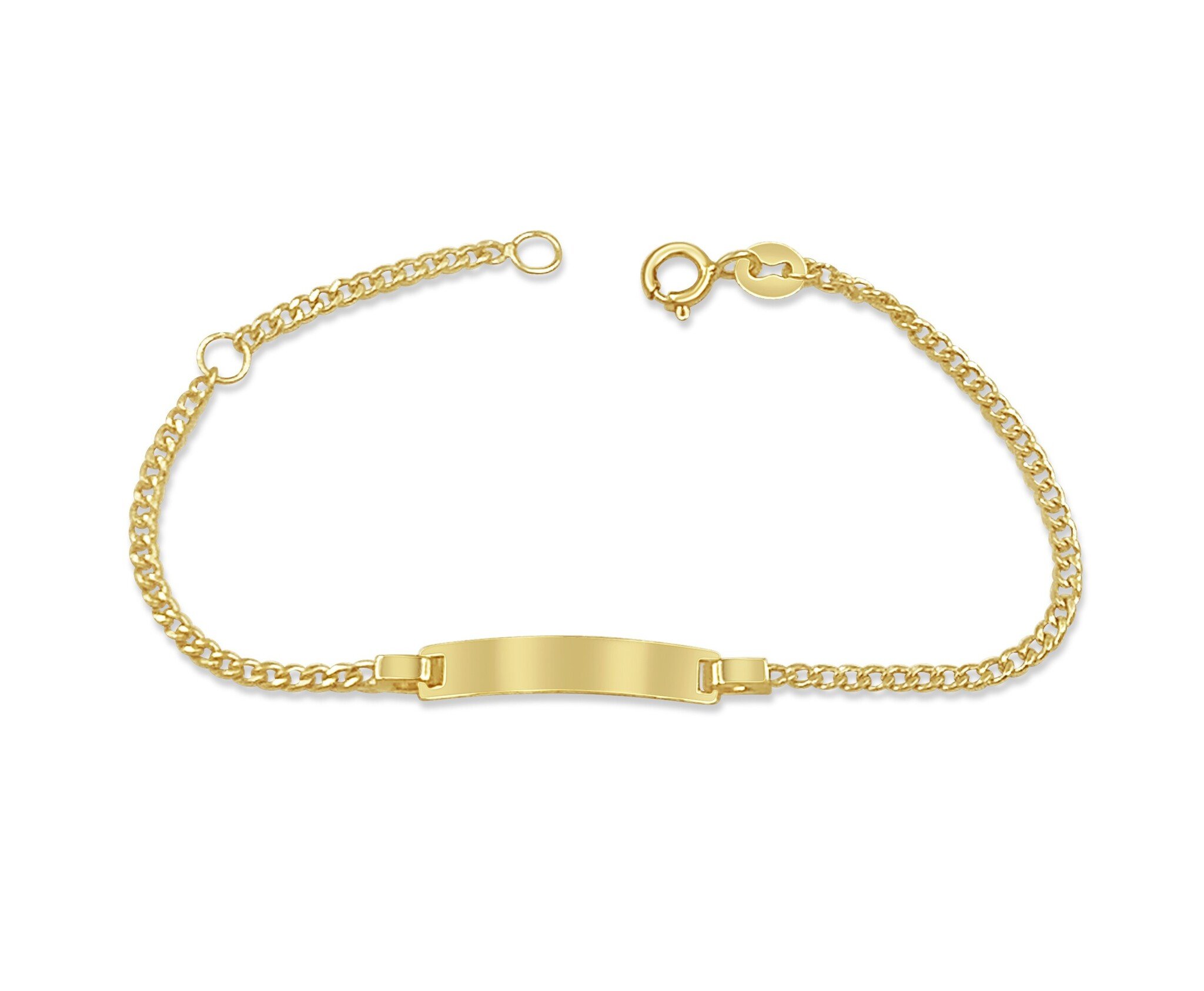 18k geel goud baby armband