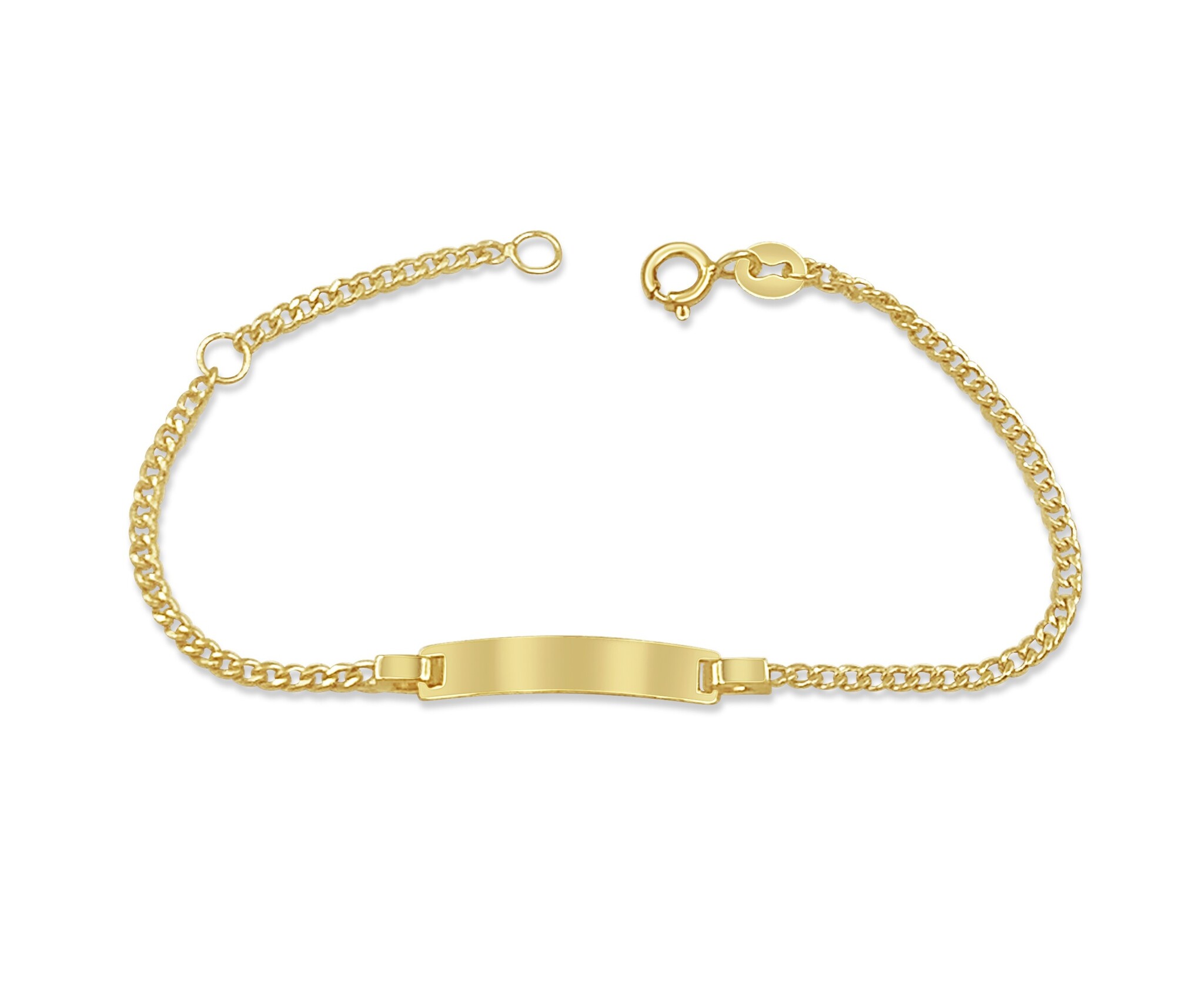 18k yellow gold baby bracelet