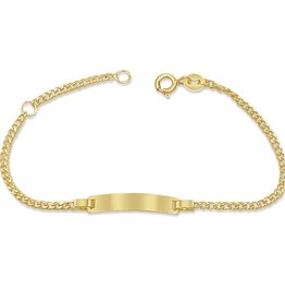 18k geel goud baby armband