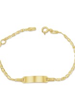 18k yellow gold baby bracelet