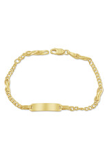 18k geel goud baby armband