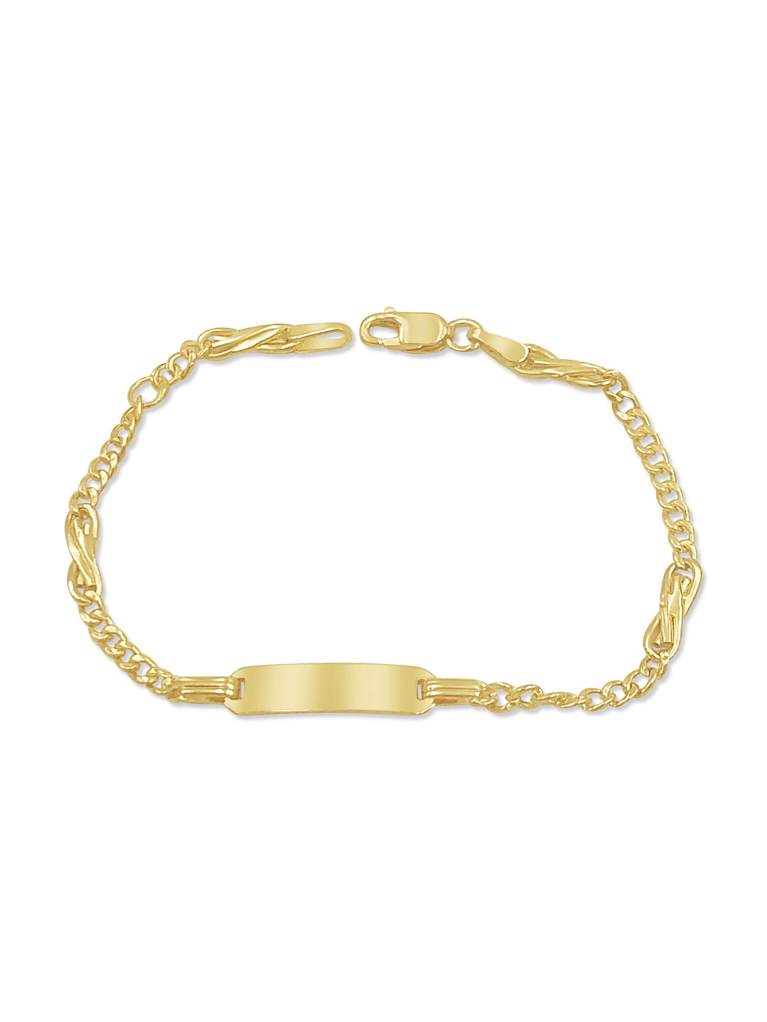 18k yellow gold baby bracelet