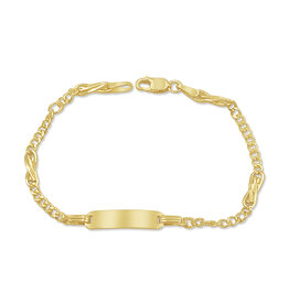 18k geel goud baby armband