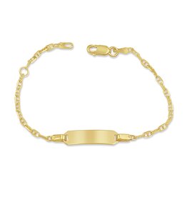 18k geel goud baby armband