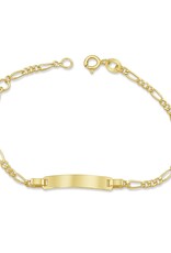 18k geel goud baby armband