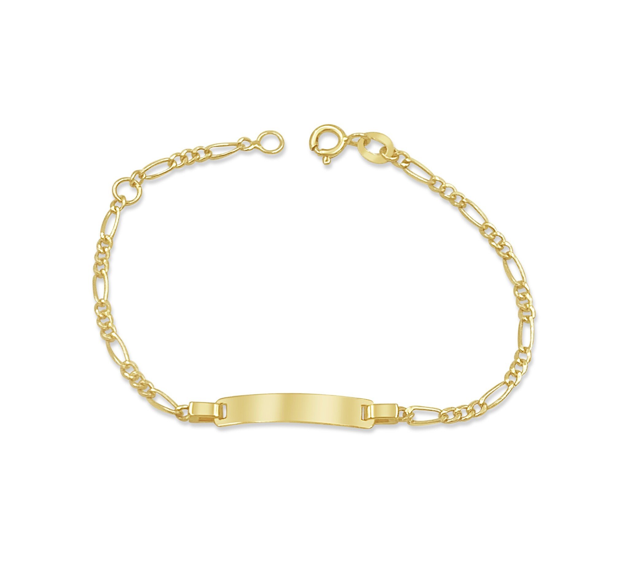 18k geel goud baby armband