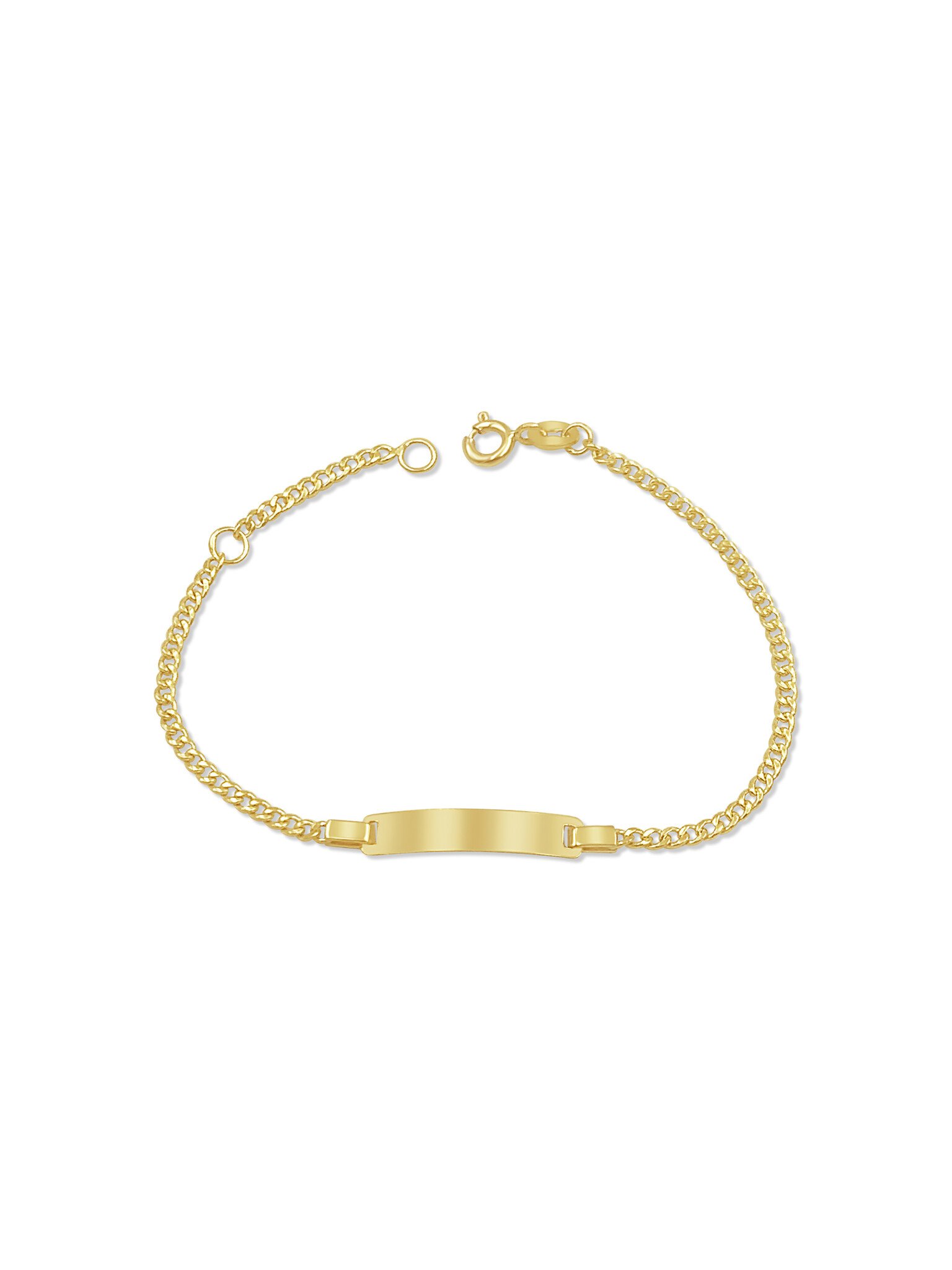 18k geel goud baby armband