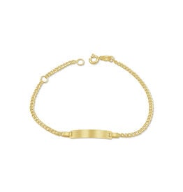 18k geel goud baby armband
