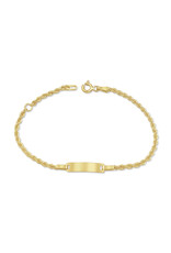 18k yellow gold baby bracelet