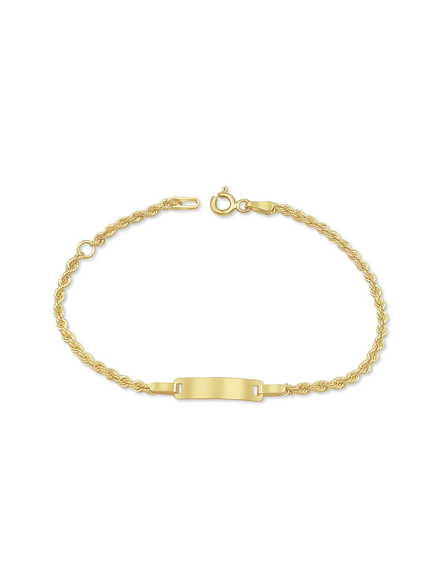 18k geel goud baby armband