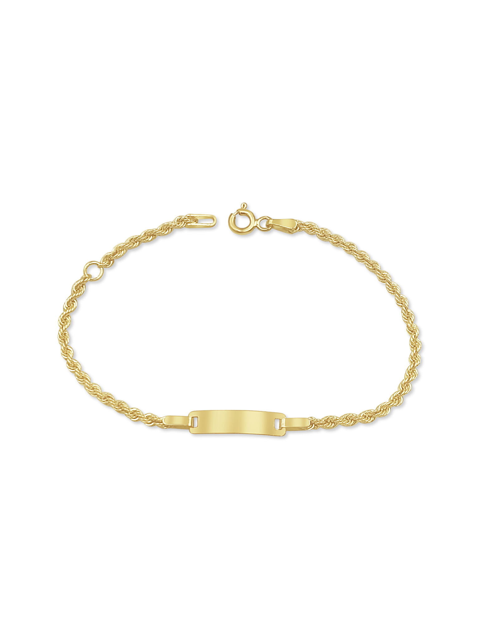 18k yellow gold baby bracelet