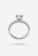 18k wit goud verlovingsring met 1,70ct lab diamanten