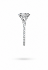 18k wit goud verlovingsring met 2,55ct lab diamanten