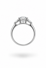 18k wit goud verlovingsring met 2,39 ct lab diamanten