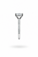 18k wit goud verlovingsring met 1,46 ct lab diamanten