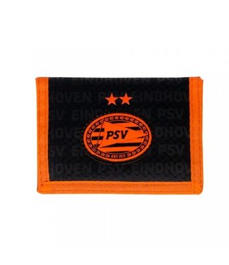 PSV Portemonnee Zwart - Oranje
