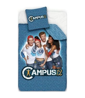 CAMPUS 12 Dekbedovertrek 14 x 200 cm Blauw