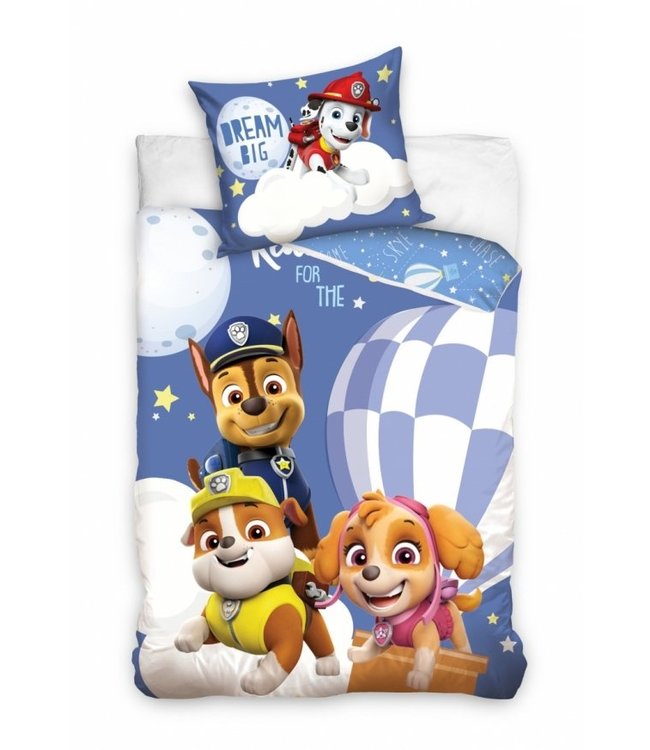 Paw Patrol Dekbedovertrek Luchtballon 140x200 - GIGAFAN