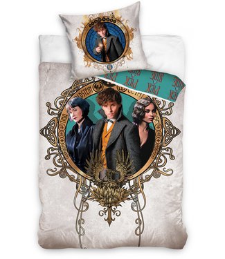 Harry Potter dekbedovertrek Fantastic Beasts 140 x 200 cm wi