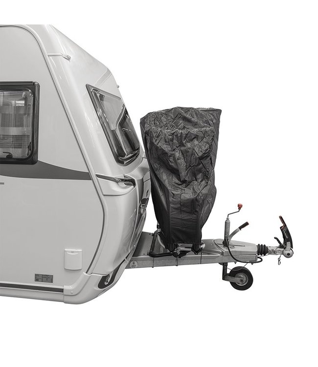 Fietshoes voor 2 fietsen op de dissel 330289