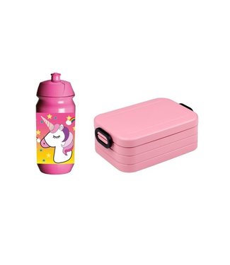 Mepal Lunchbox & JQ Bidon Unicorn Voordeelset