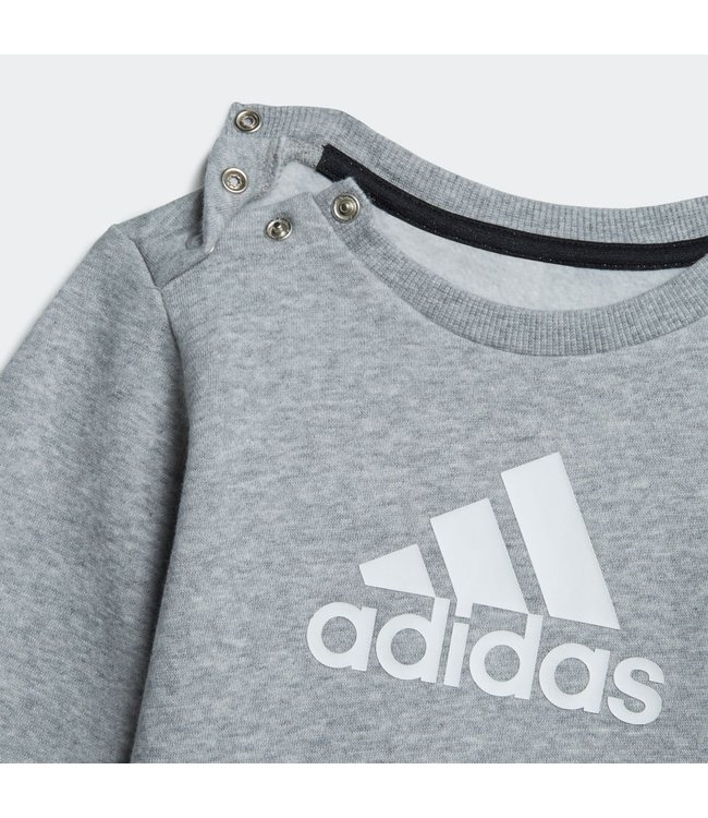 Adidas Baby Pak grijs zwart 62