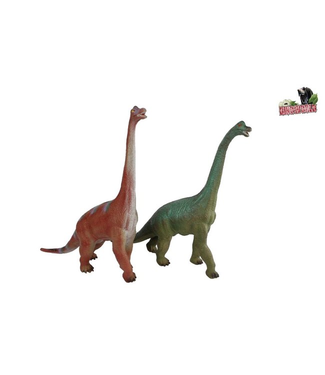 DinoWorld Brachiosaurus dinosaurus met geluid 58cm 2ass