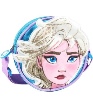 Schoudertas 3D Frozen Hemelsblauw