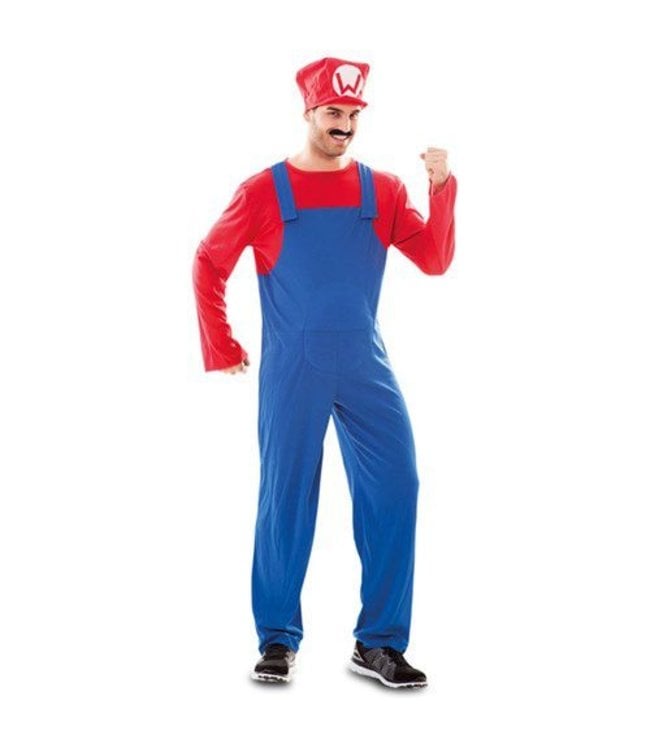 Loodgieterpak Super Mario Maat M/L - Carnaval