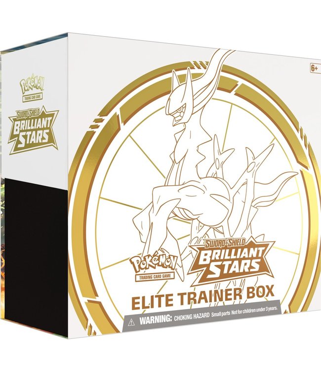 Pokemon Sword & Shield Brilliant Stars Elite Trainer Box