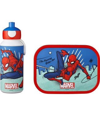 Spiderman Lunchbox & Pop-up beker Voordeelset