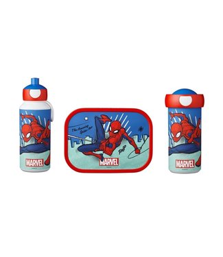 Spiderman Lunchbox, Schoolbeker & Pop-up beker